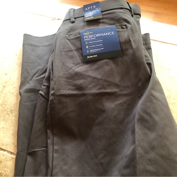 Mens slim fit dress pant - Picture 1 of 10